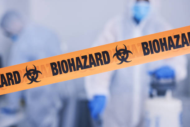 Professional Biohazard Cleanup technician working in Planada, CA